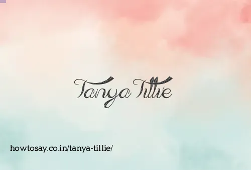 Tanya Tillie