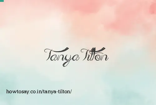 Tanya Tilton