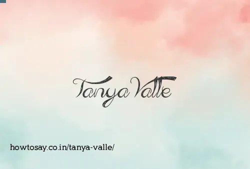 Tanya Valle
