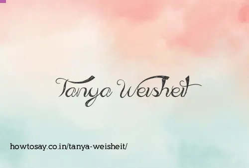 Tanya Weisheit