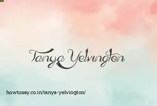 Tanya Yelvington