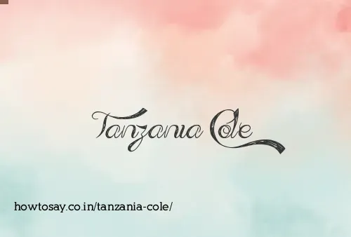 Tanzania Cole