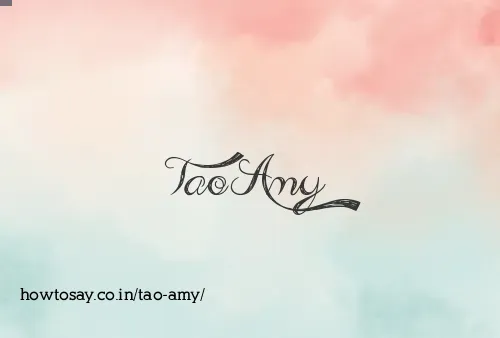 Tao Amy