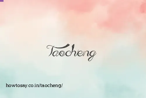 Taocheng