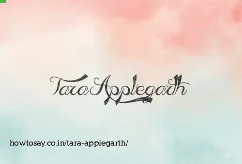 Tara Applegarth
