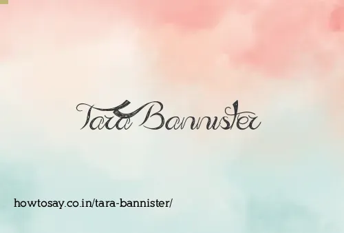 Tara Bannister