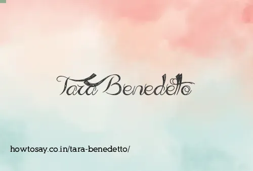 Tara Benedetto
