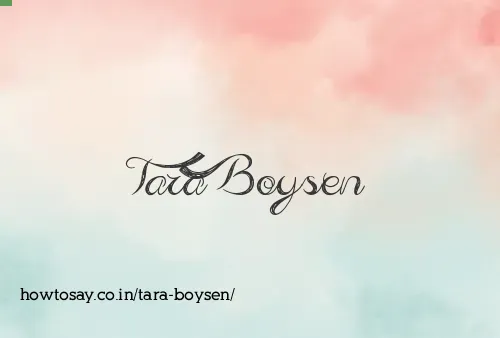 Tara Boysen