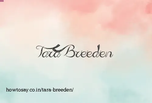Tara Breeden