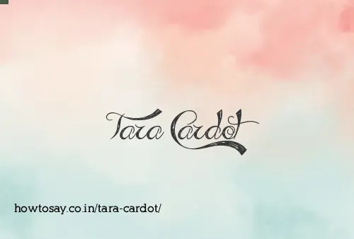 Tara Cardot