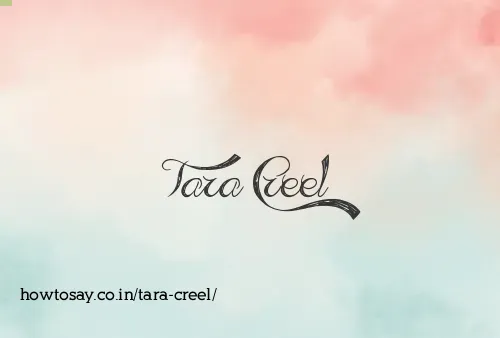 Tara Creel