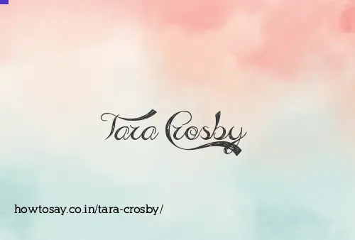 Tara Crosby