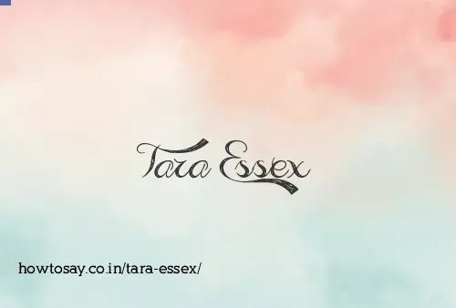 Tara Essex