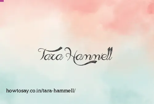 Tara Hammell