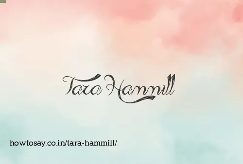 Tara Hammill