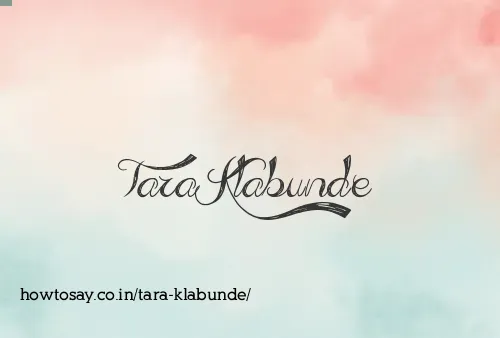 Tara Klabunde