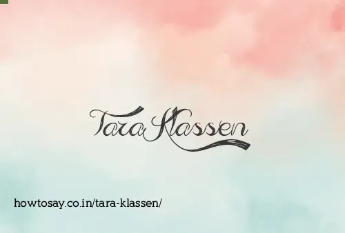 Tara Klassen
