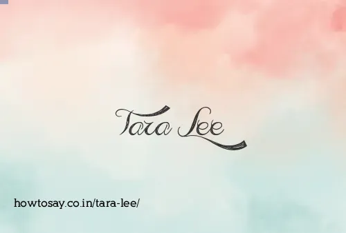 Tara Lee