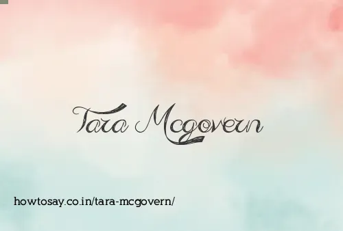 Tara Mcgovern