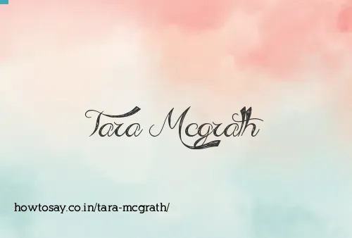 Tara Mcgrath