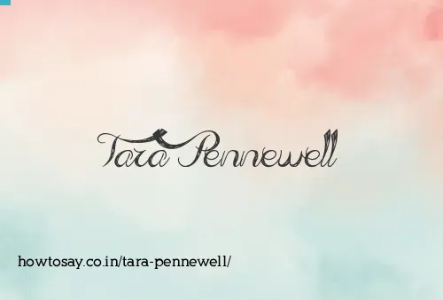 Tara Pennewell