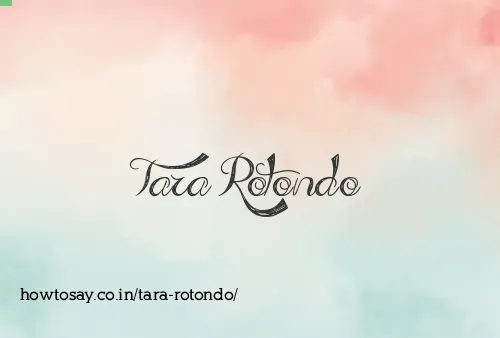 Tara Rotondo