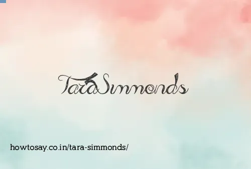 Tara Simmonds