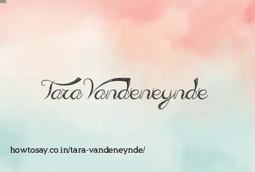 Tara Vandeneynde