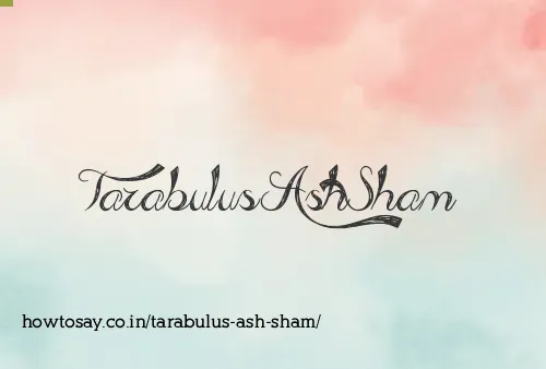 Tarabulus Ash Sham