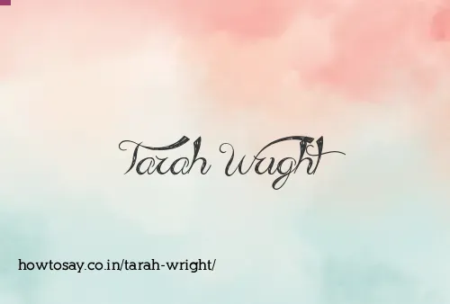 Tarah Wright