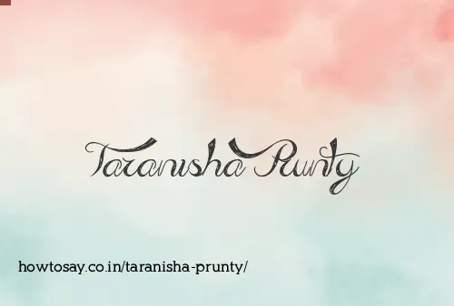 Taranisha Prunty