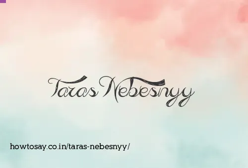 Taras Nebesnyy