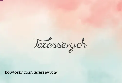 Tarassevych