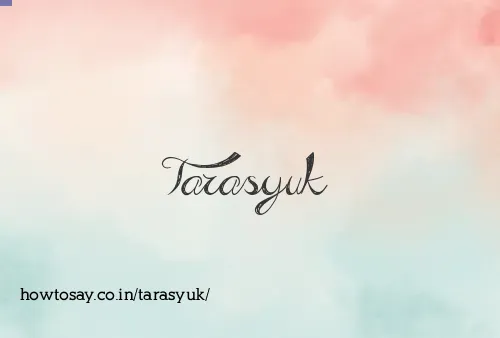Tarasyuk