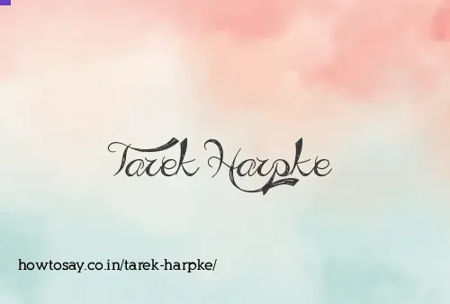 Tarek Harpke