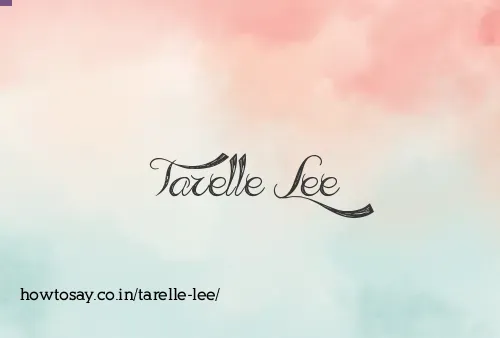 Tarelle Lee