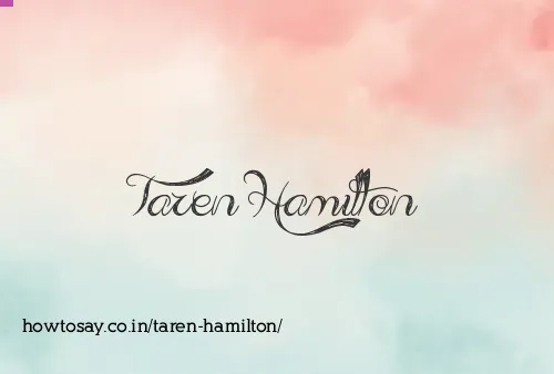 Taren Hamilton