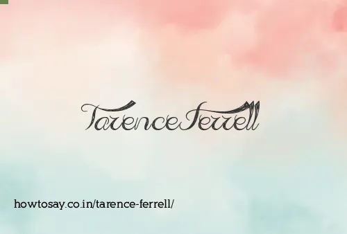 Tarence Ferrell