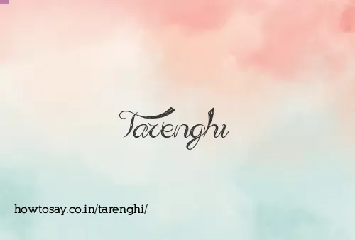 Tarenghi