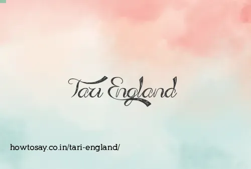 Tari England