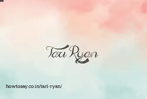 Tari Ryan