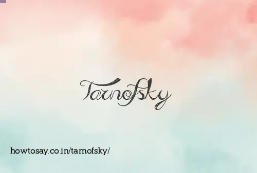 Tarnofsky