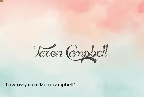 Taron Campbell