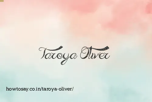 Taroya Oliver
