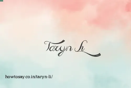 Taryn Li