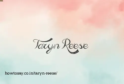 Taryn Reese