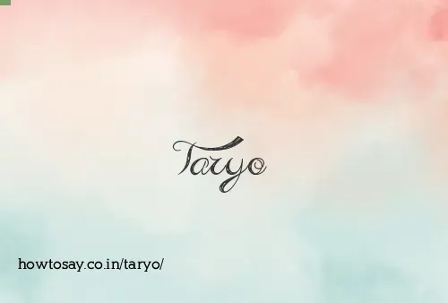 Taryo