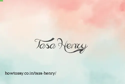 Tasa Henry