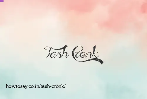 Tash Cronk