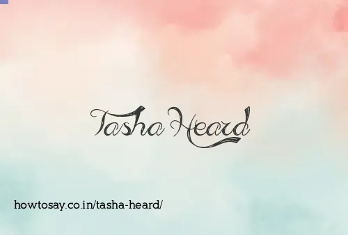 Tasha Heard